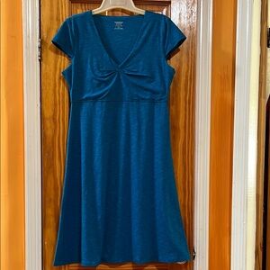 Toad&Co Teal Midi Dress